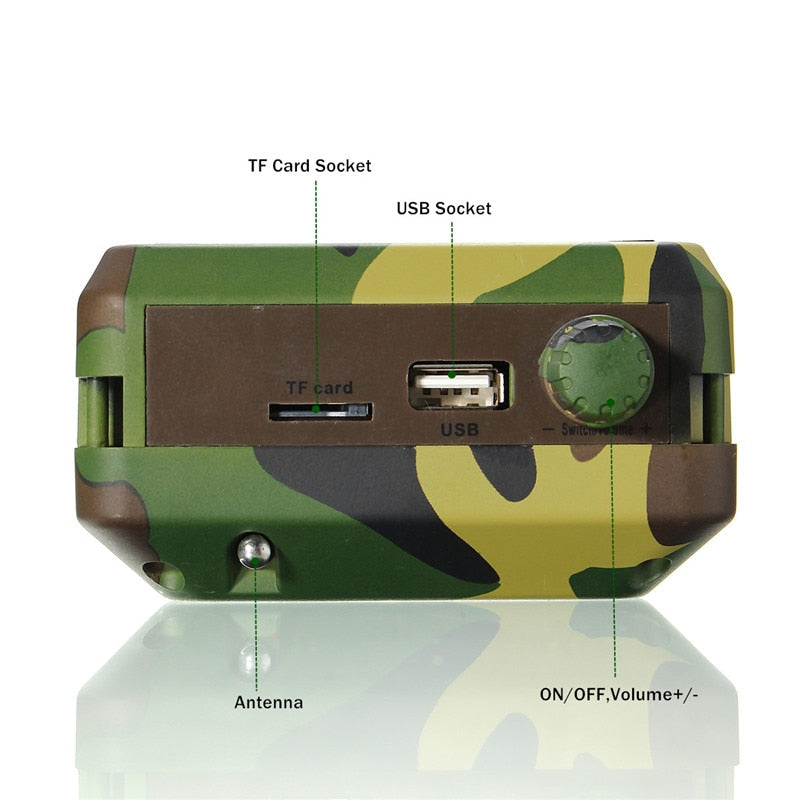 48W Electric Hunting Decoy Speaker Bird Caller - KickersPlanet