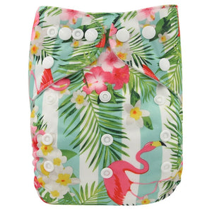 Washable Couches Baby Diaper Cover Wrap Cartoon Print Diapers - KickersPlanet